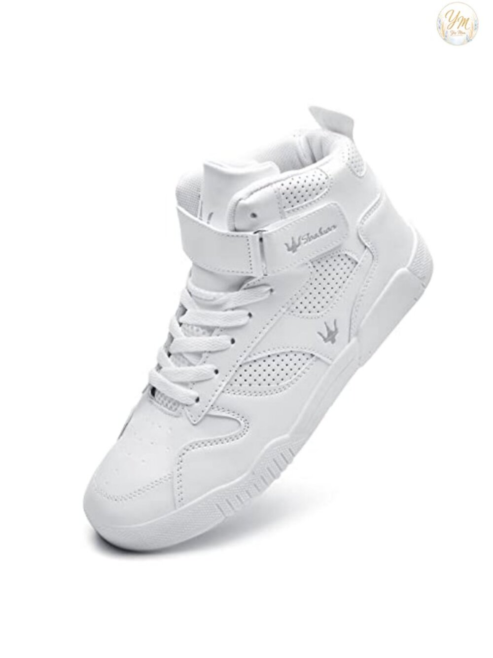 Men's High Top Breathable Leather Street Sneakers